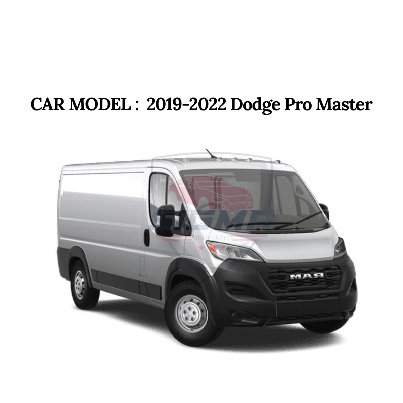 2019-2022 Dodge Ram Promaster Right Front Bumper End Cover Without Flare - Image 2