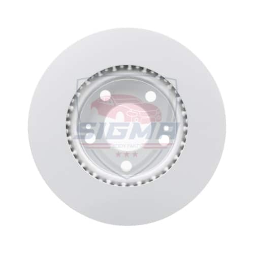 2021-2023 Hyundai Elantra Rear Drilled Slotted Brake Rotors Performance Set - Image 4
