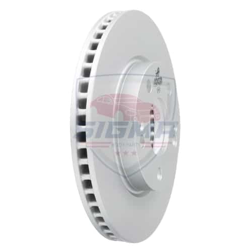 2021-2023 Hyundai Elantra Rear Drilled Slotted Brake Rotors Performance Set - Image 3