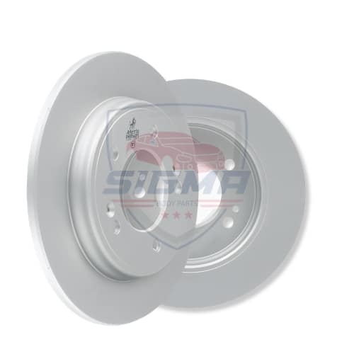 2021-2023 Hyundai Elantra Front Drilled Slotted Brake Rotors Performance Set - Image 5