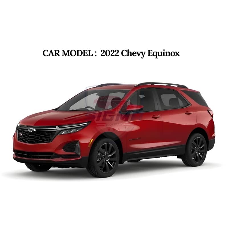2018–2023 Chevy Equinox Left Door Molding Trim Front Si - Image 2