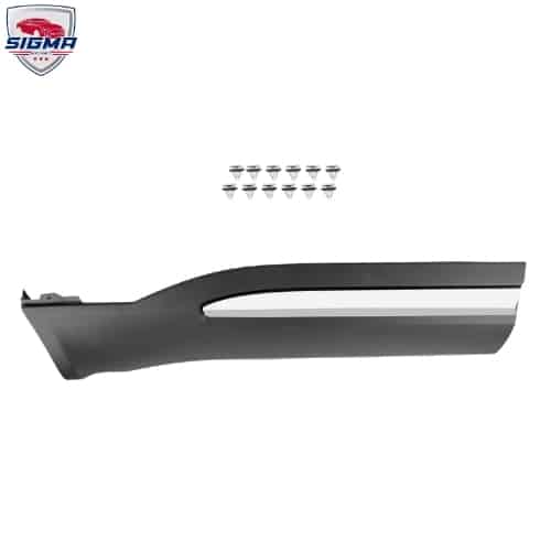 2020–2023 Ford Explorer Rear Door Molding Trim Chrome Right Side with Cli