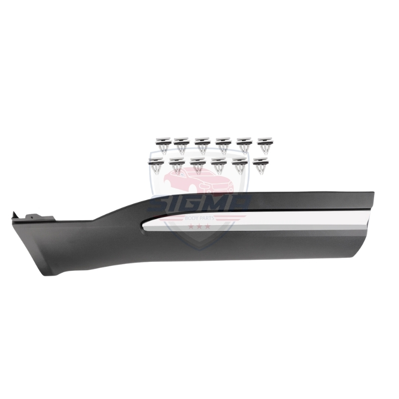 2020–2023 Ford Explorer Rear Door Molding Trim Chrome Right Side with Cli - Image 6