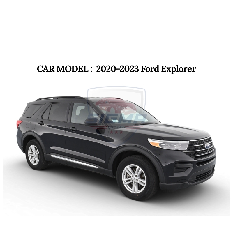 2020–2023 Ford Explorer Front Door Molding Trim Chrome Right Side with Cli - Image 2
