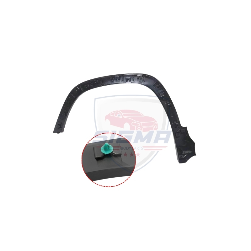 2018-2024 GMC Terrain Right Passenger Side Front Fender Flare Trim - Image 4