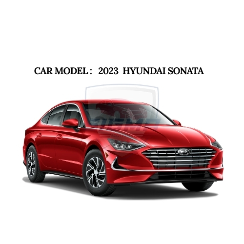 2020-2023 Hyundai Sonata Front Right Door Shell Passenger Side Replacement - Image 2